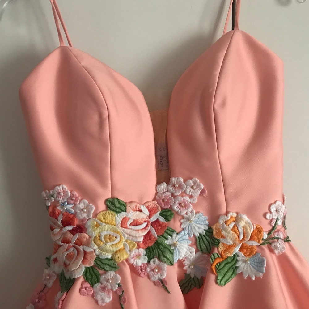 Tarik Ediz Short Prom Dress - Picture 3 of 8